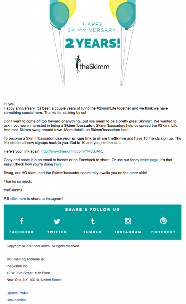 15 Inspirational Email Copywriting Examples Worth Admiring QeRetail