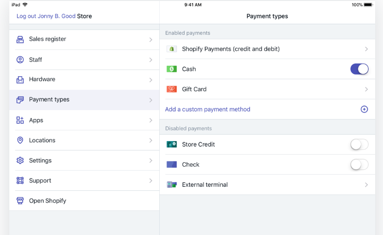 Shopify Payments