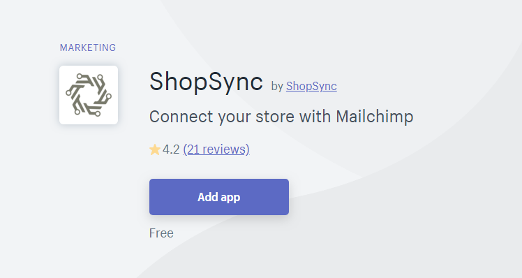 ShopSync - MailChimp Alternative for Shopify