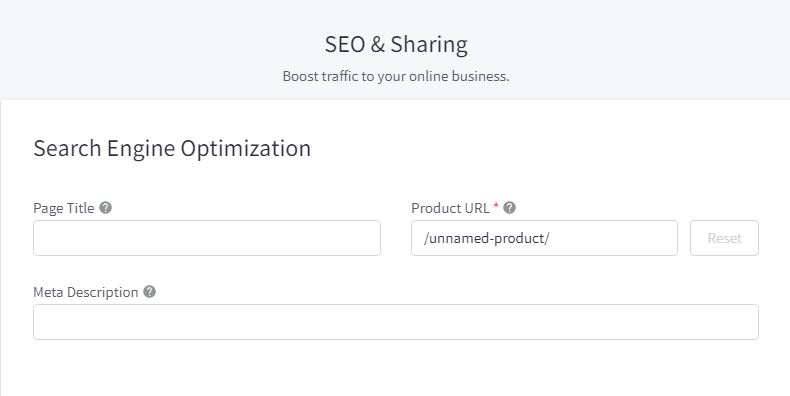 bigcommerce seo