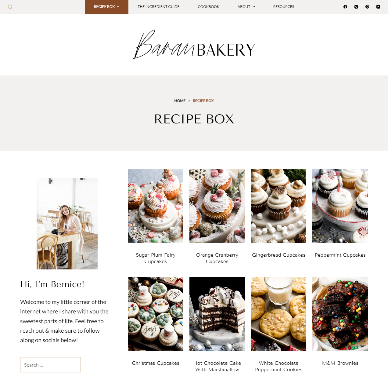 content idea for online cake shop