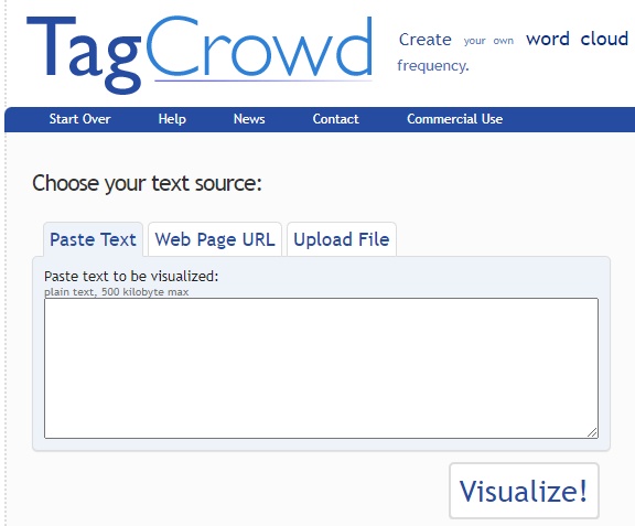 TagCrowd Keyword Research Tool