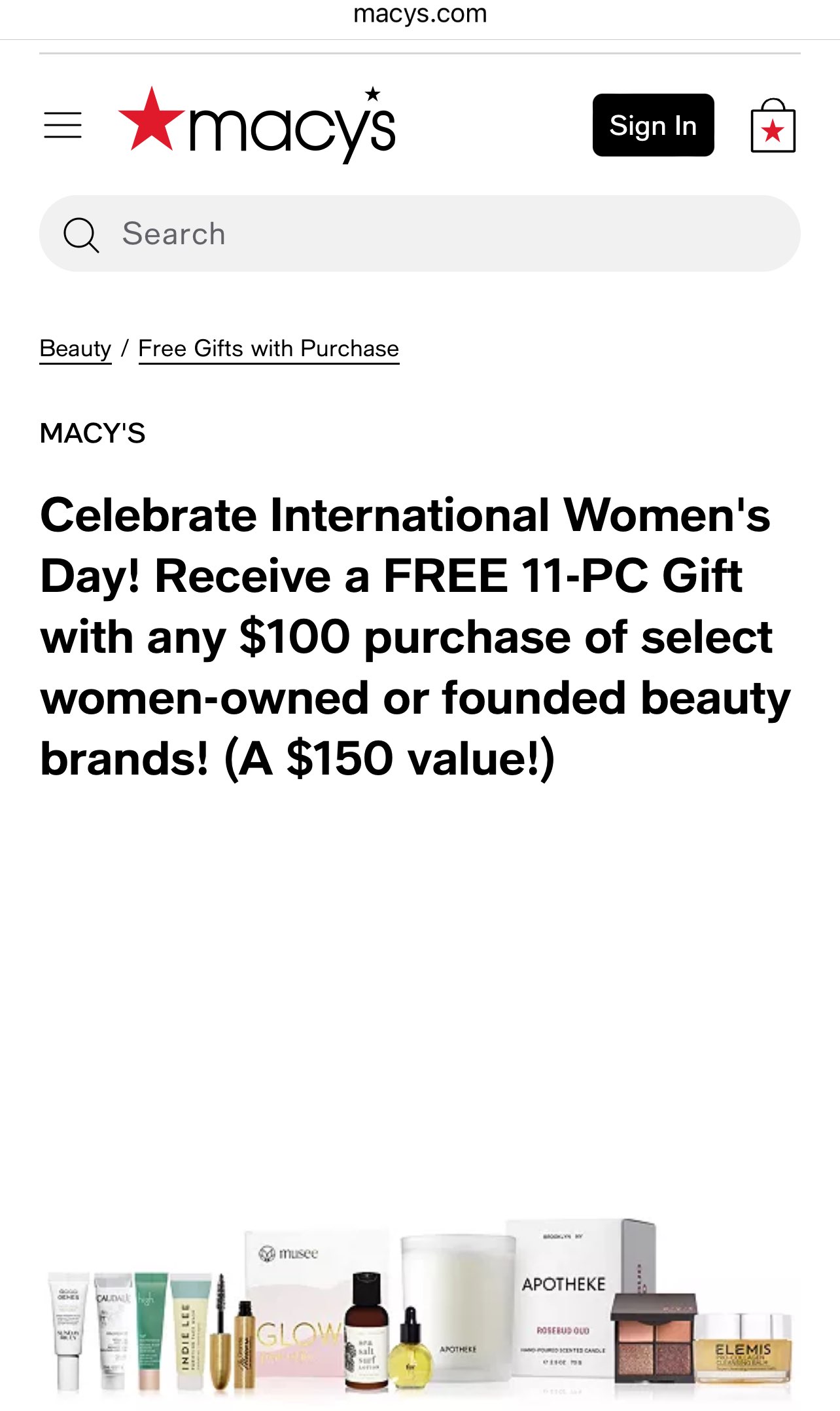 customer loyalty program for women's day
