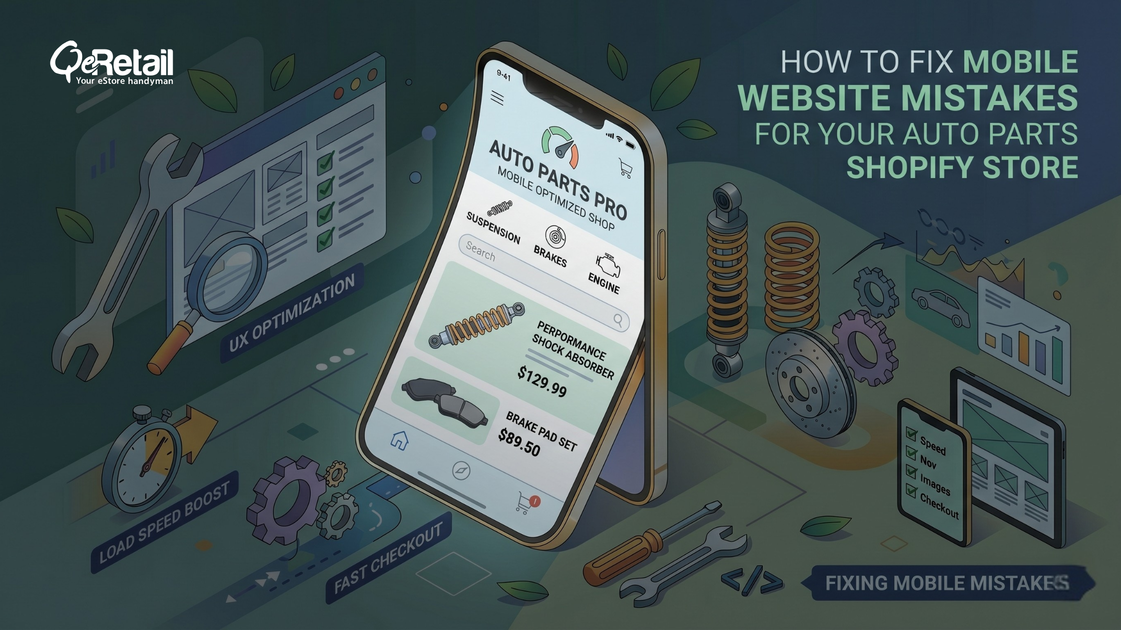 6 Mobile Website Mistakes Costing Your Auto Parts Shopify Store Sales