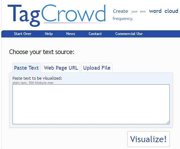 TagCrowd Keyword Research Tool